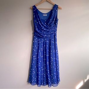 Jacques Vert Polka Dot Dress (size 6)